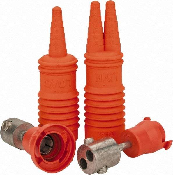 Ideal - 600 VAC, 30 Amp, Inline Fuse Holder - Compatible with 1-1/2 Inch Long x 1-3/16 Inch Wide and 13/32 Inch Diameter Fuse - Makers Industrial Supply