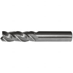 Kennametal - 3/16", 3 Flute, Single End, Solid Carbide, 0.015" Corner Radius End Mill - 2" OAL, 38° Helix, Right Hand Flute, 7/32" LOC, Right Hand Cut - Makers Industrial Supply