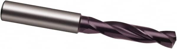 Guhring - 17/32" 140° Spiral Flute Solid Carbide Screw Machine Drill Bit - Makers Industrial Supply