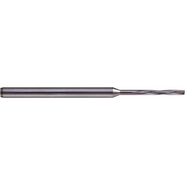 Hertel - 0.59mm Solid Carbide 4 Flute Chucking Reamer - Makers Industrial Supply