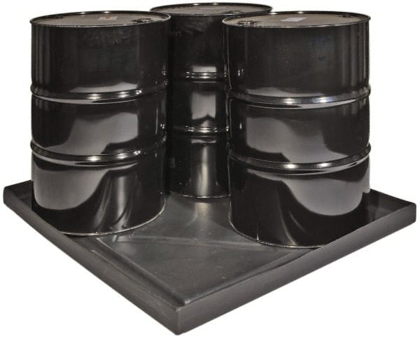 Enpac - Trays & Pans Type: Containment Tray without Grating Sump Capacity (Qt.): 140.00 - Makers Industrial Supply