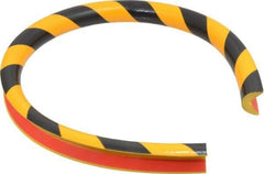 PRO-SAFE - Flexible Polyurethane Foam Type A Corner Guard - Yellow/Black - Makers Industrial Supply