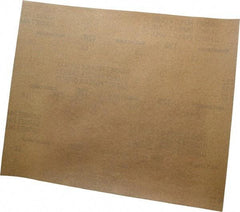 Norton - 120 Grit, Garnet Sanding Sheet - 11" Long x 9" Wide, Fine Grade, A Weighted Paper Backing - Makers Industrial Supply