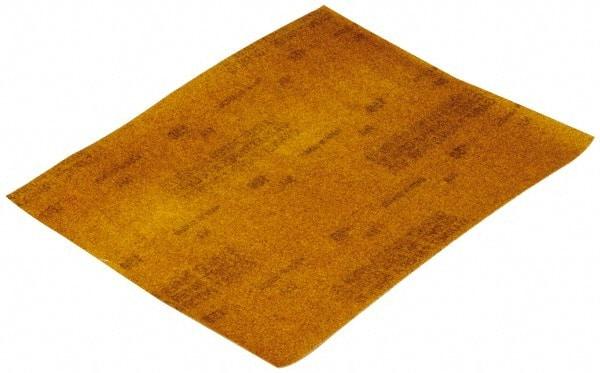 Norton - 150 Grit, Garnet Sanding Sheet - 11" Long x 9" Wide, Very Fine Grade, A Weighted Paper Backing - Makers Industrial Supply