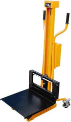 Vestil - 330 Lb Capacity, 44" Lift Height, Portable Workstation Manually Operated Lift - Makers Industrial Supply