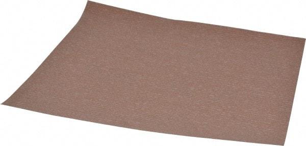 Norton - 600 Grit, Aluminum Oxide Sanding Sheet - 11" Long x 9" Wide, Extra Fine Grade, B Weighted Paper Backing - Makers Industrial Supply