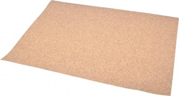 Norton - 80 Grit, Aluminum Oxide Sanding Sheet - 11" Long x 9" Wide, Medium Grade, D Weighted Paper Backing - Makers Industrial Supply