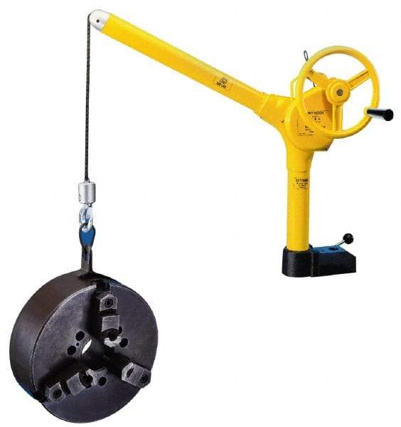 Sky Hook - 500 Lb Load Capacity, Steel Jib Crane - Swing Jib - Makers Industrial Supply