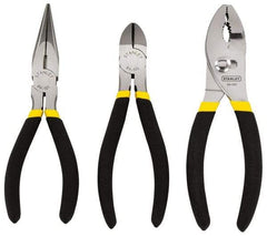 Stanley - 3 Piece Plier Set - Comes in Display Card - Makers Industrial Supply