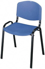 Safco - Blue Stackinging Chair - 21 Inch Wide x 18 Inch Deep x 7 Inch High - Makers Industrial Supply