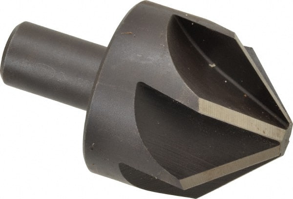 Keo - 2" Head Diam, 3/4" Shank Diam, 6 Flute 90° High Speed Steel Countersink - Makers Industrial Supply