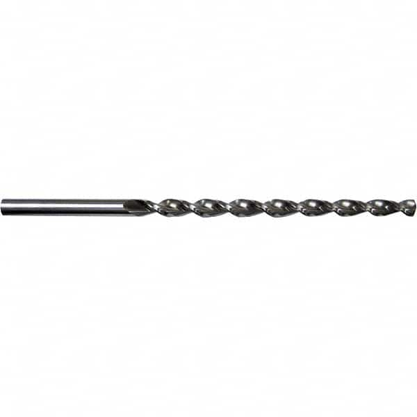 Guhring - 1/8" 2-Flute High Speed Steel Extra Length Drill Bit - Makers Industrial Supply