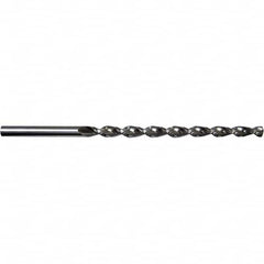 Guhring - 1/8" 2-Flute High Speed Steel Extra Length Drill Bit - Makers Industrial Supply