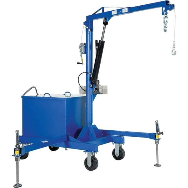 Vestil - 4,000 Lb Load Capacity, Cantilever Hoists Crane - Makers Industrial Supply