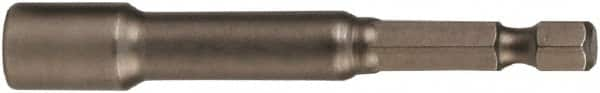 Wiha - 5/16" Magnetic Nutsetter - 1/4" Hex Drive, 6" OAL - Makers Industrial Supply