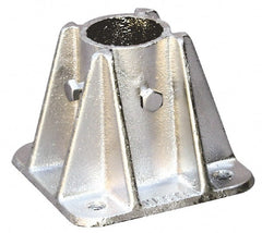 Vestil - Rail Mount Kits & Parts Type: Single Socket Floor Mount Mounting Plate Width (Inch): 5 - Makers Industrial Supply