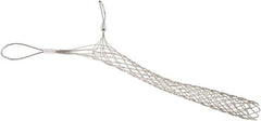 Woodhead Electrical - Double Eye, Closed Mesh, Bronze Wire Pulling Grip - 22" Mesh, 2 to 2.49" Cable Diam - Makers Industrial Supply