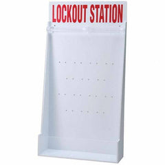 Brady - Empty Polystyrene Lockout Device Station - Makers Industrial Supply