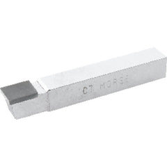 ‎C8 C5 Grade Brazed Tool Bit - 1/2 × 1/2 × 3-1/2″ OAL - Morse Cutting Tools List #4131 Series/List #4131 - Makers Industrial Supply