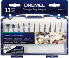 Dremel - Stainless Steel Etcher & Engraver Accessory Kit - For Use with Rotary Tools - Makers Industrial Supply