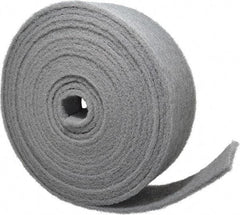 Norton - 30' Long x 4" Wide Nonwoven Roll - Very Fine Grade, Gray, Silicon Carbide - Makers Industrial Supply