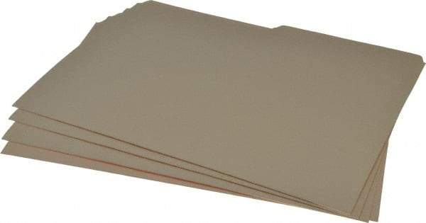 UNIVERSAL - 9-1/2 x 11-3/4", Letter Size, Manila, File Folders with Top Tab - 11 Point Stock, 1/2 Tab Cut Location - Makers Industrial Supply