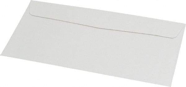 UNIVERSAL - 6-1/2" Long x 3-5/8" Wide Gummed Flap Plain White Envelope - 24 Lb Paper Weight - Makers Industrial Supply