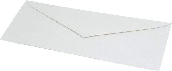 UNIVERSAL - 9-1/2" Long x 4-1/8" Wide Gummed Flap Plain White Envelope - 24 Lb Paper Weight - Makers Industrial Supply