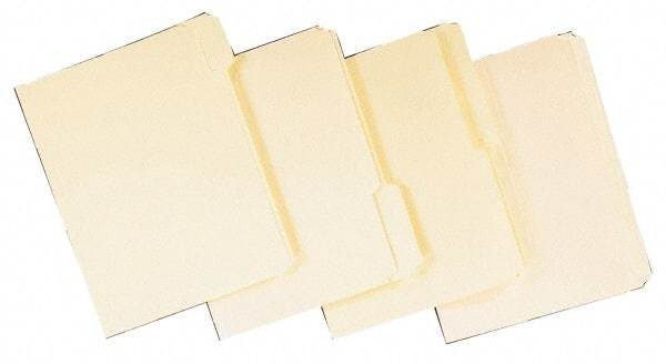 UNIVERSAL - 8-1/2 x 11" 8 Tabs, Clear Plastic Reinforced Binder Holes, Economy Tab Dividers - White - Makers Industrial Supply