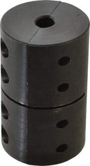 Climax Metal Products - 1/2" Inside x 2" Outside Diam, Machinable Rigid Coupling - No Keyway - 3" Long - Makers Industrial Supply