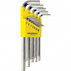 Bondhus - Hex Key Sets Tool Type: Hex Handle Type: L-Key Long Arm - Makers Industrial Supply