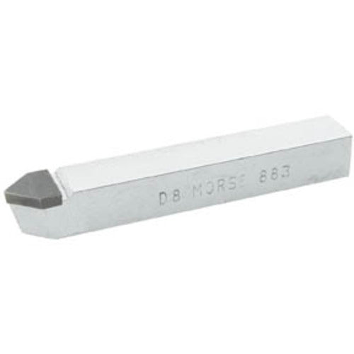 ‎D8 C5 Grade Brazed Tool Bit - 1/2 × 1/2 × 3-1/2″ OAL - Morse Cutting Tools List #4141 Series/List #4141 - Makers Industrial Supply