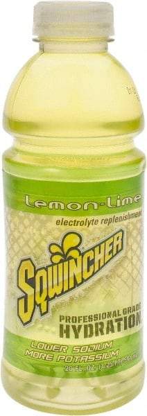 Sqwincher - 20 oz Bottle Lemon-Lime Activity Drink - Ready-to-Drink - Makers Industrial Supply