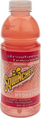 Sqwincher - 20 oz Bottle Strawberry Lemonade Activity Drink - Ready-to-Drink - Makers Industrial Supply