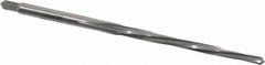 Alvord Polk - #5/0 Pin, 0.0966" Diam, 0.0719" Small End, 0.1094" Diam Straight Shank, 1-3/16" Flute, Taper Pin Reamer - Makers Industrial Supply