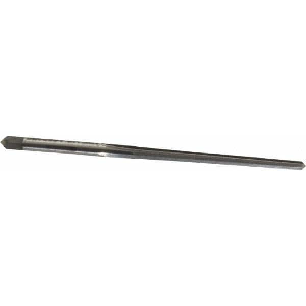 Alvord Polk - #5/0 Pin, 0.0966" Diam, 0.0719" Small End, 0.1094" Diam Straight Shank, 1-3/16" Flute, Taper Pin Reamer - Makers Industrial Supply