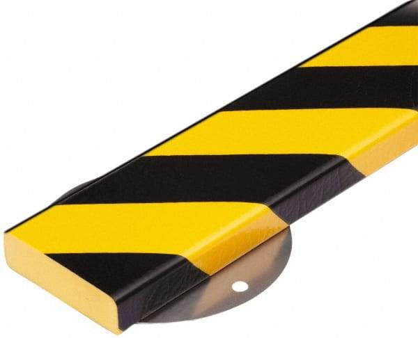 PRO-SAFE - Flexible Polyurethane Foam Type S Surface Protector - Yellow/Black - Makers Industrial Supply