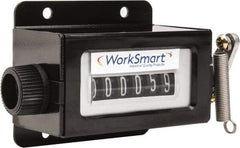 Value Collection - 6 Digit Mechanical Display Stroke Counter - Manual Reset - Makers Industrial Supply