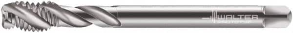 Walter-Prototyp - M36x4.00 Metric 4 Flute 6H Modified Bottoming Spiral Flute Tap - Cobalt, Bright Finish, 200mm OAL, Right Hand Flute, Right Hand Thread, Series 7056770 - Makers Industrial Supply