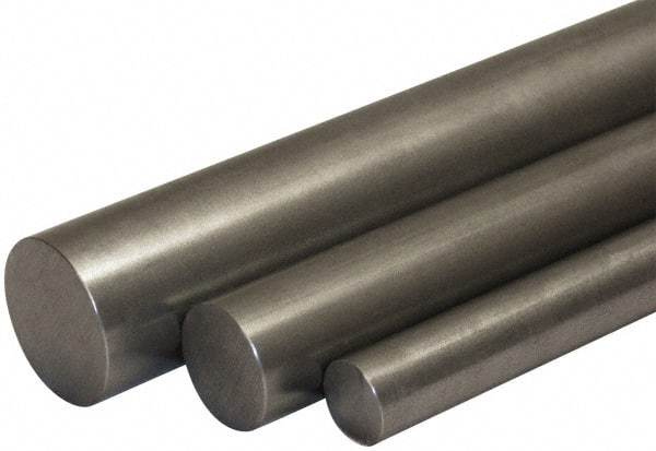 Made in USA - 1-1/2" Diam x 6' Long, 8620 Steel Round Rod - Cold Finish, Cold Finished, Steel - Makers Industrial Supply