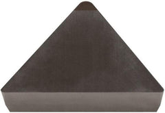 Hertel - SH-TPG222 Grade HT620BN PCBN Turning Insert - Uncoated, 60° Triangle, 1/4" Inscr Circle, 1/8" Thick, 1/32" Corner Radius - Makers Industrial Supply