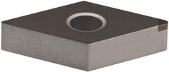 Hertel - SH-DNMA432 Grade HT620BN PCBN Turning Insert - Uncoated, 55° Diamond, 1/2" Inscr Circle, 3/16" Thick, 1/32" Corner Radius - Makers Industrial Supply