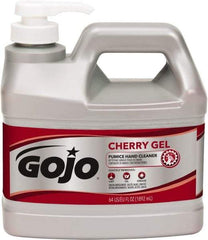 GOJO - 1/2 Gal Bottle Gel Hand Cleaner - Red, Cherry Scent - Makers Industrial Supply