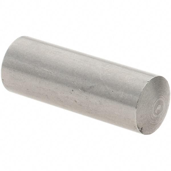 Value Collection - 6mm Diam x 16mm Pin Length 416 Stainless Steel Precision Dowel Pin - C 36-42 Hardness, 1 Beveled & 1 Rounded End - Makers Industrial Supply