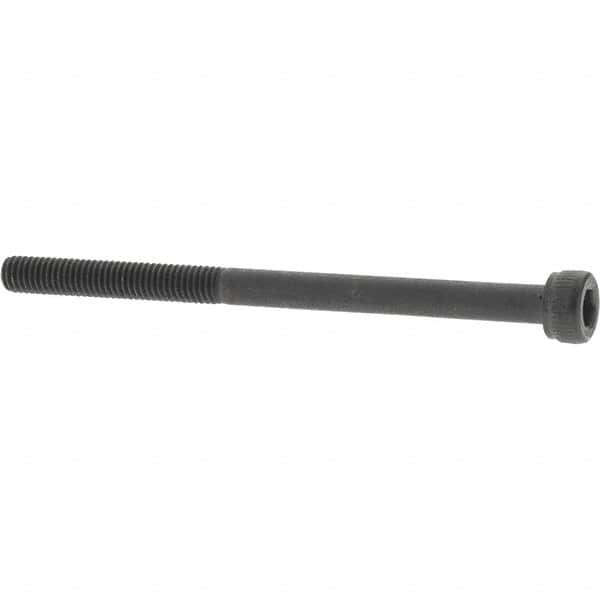 Value Collection - M3x0.50 Metric Coarse Hex Socket Drive, Socket Cap Screw - Grade 12.9 Alloy Steel, Black Oxide Finish, Partially Threaded, 45mm Length Under Head - Makers Industrial Supply