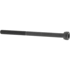 Value Collection - M3x0.50 Metric Coarse Hex Socket Drive, Socket Cap Screw - Grade 12.9 Alloy Steel, Black Oxide Finish, Partially Threaded, 45mm Length Under Head - Makers Industrial Supply