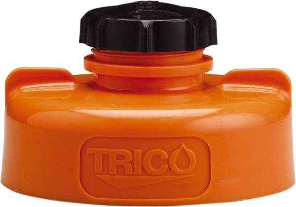 Trico - 4 Gal Capacity Polyethylene Oil Storage System - Orange - Makers Industrial Supply