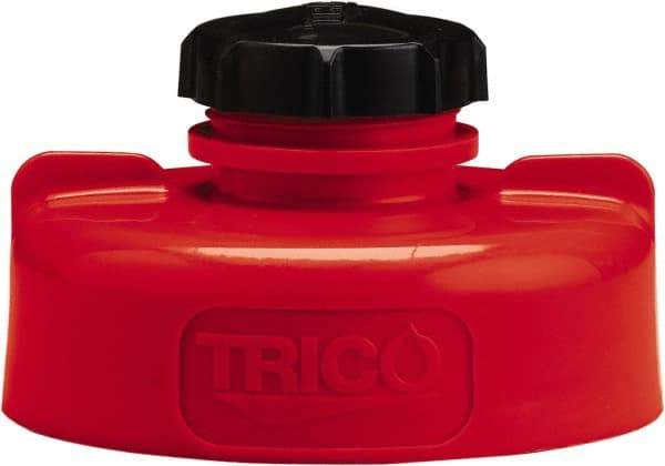 Trico - 4 Gal Capacity Polyethylene Oil Storage System - Red - Makers Industrial Supply