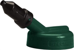 Trico - 4 Gal Capacity Polyethylene Oil Storage System - 1/2" Tip OD, 7" Straight Spout, Dark Green - Makers Industrial Supply