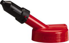 Trico - 4 Gal Capacity Polyethylene Oil Storage System - 1/2" Tip OD, 7" Straight Spout, Red - Makers Industrial Supply